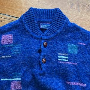 Vintage wool men’s sweater